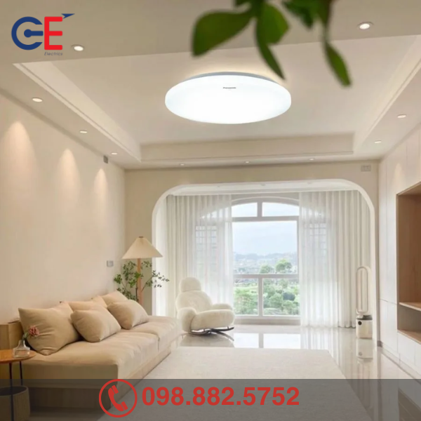 Ưu điểm của Đèn LED âm trần Panasonic DN 2G đơn sắc tròn 12W 110mm