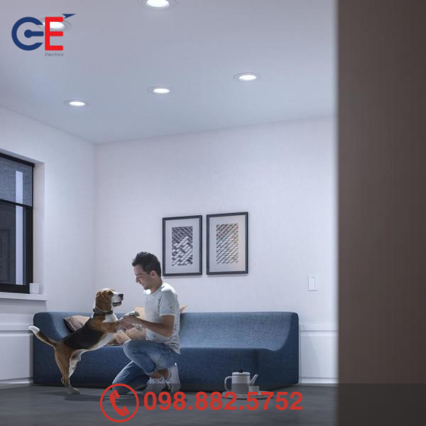 Ưu điểm của Đèn downlight Panasonic Color Rim đổi màu 12W viền bạc