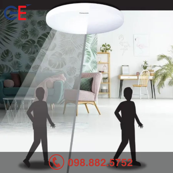 Ưu điểm của Đèn ốp trần tròn cảm biến và chống thấm IP44 Panasonic 12W