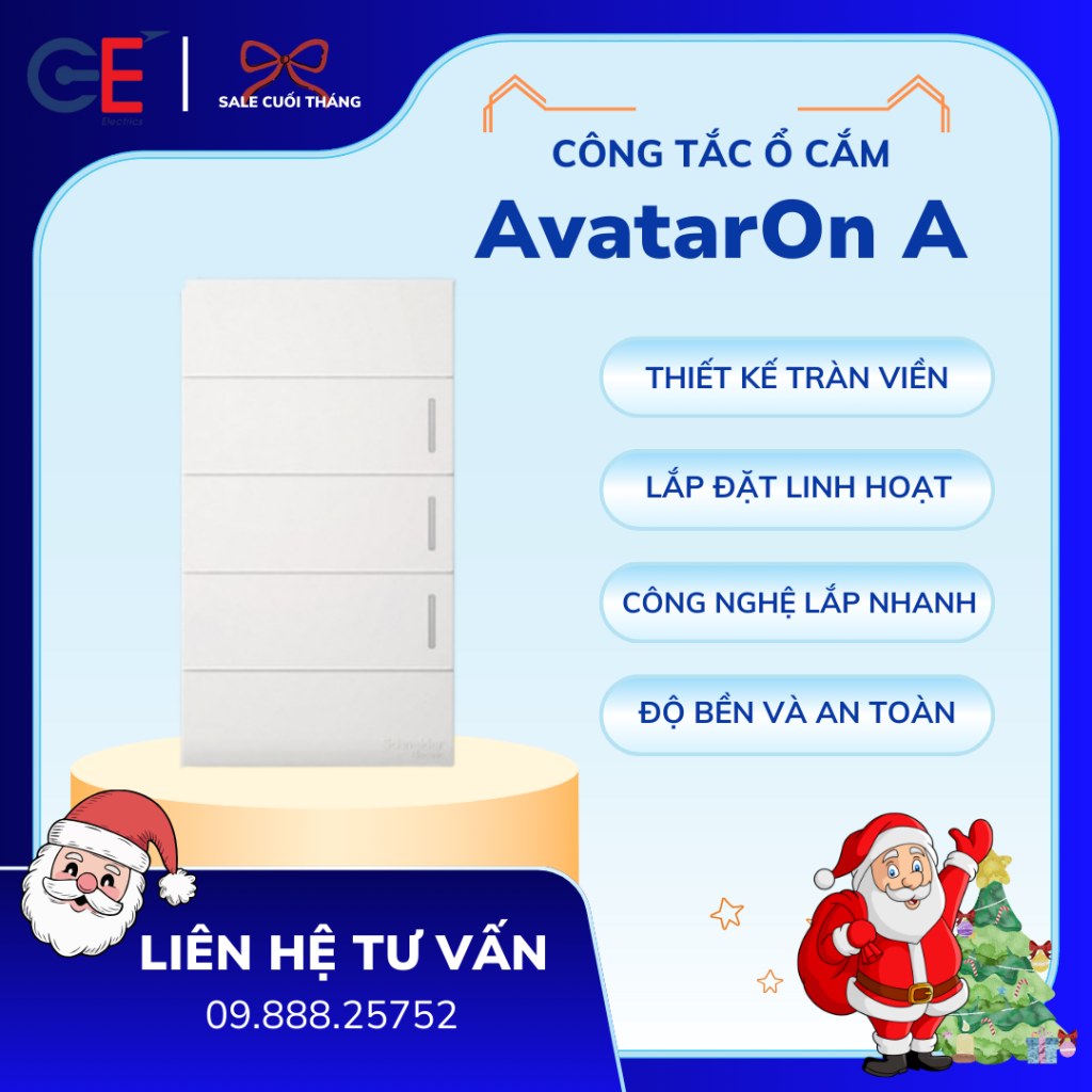 Ưu điểm và tính năng của công tắc ổ cắm AvatarOn A