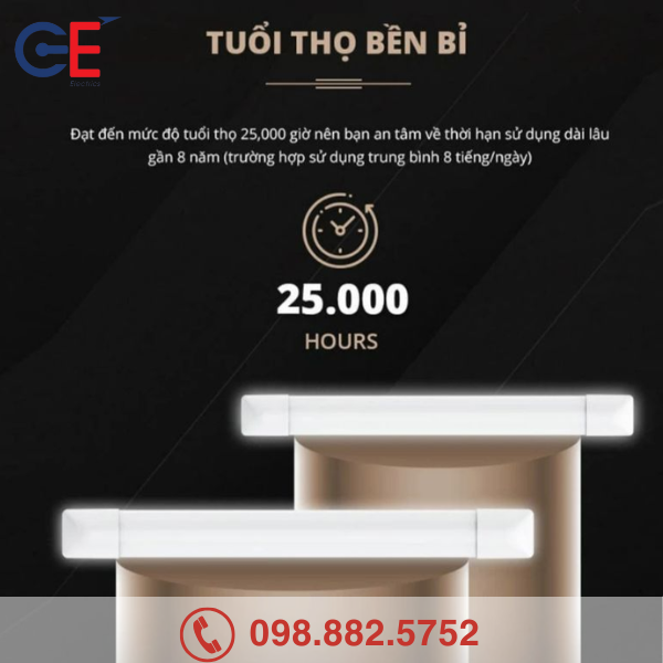 Ưu điểm vượt trội của Đèn LED bán nguyệt Panasonic SP 18W