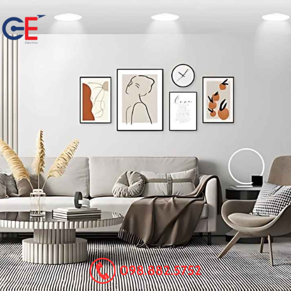 Ưu điểm vượt trội của Đèn Led Âm Trần Panasonic EZ-P 12W