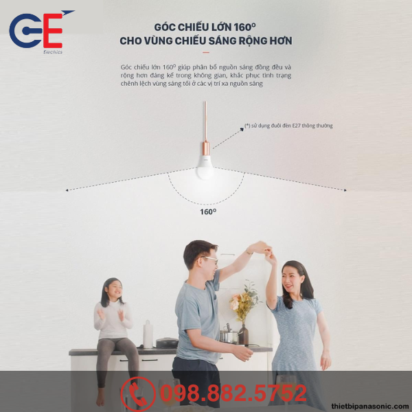 Ưu điểm vượt trội của Đèn Led Basic Bulb Panasonic A2 11W