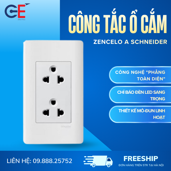 Ưu điểm vượt trội của công tắc ổ cắm Zencelo A