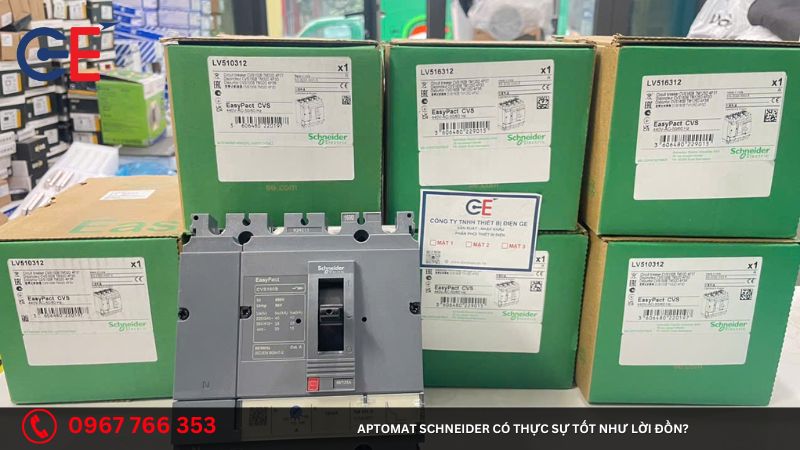 Aptomat Schneider có thực sự tốt như lời đồn?