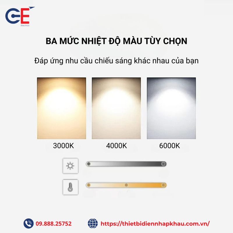 Ba nhiệt độ màu