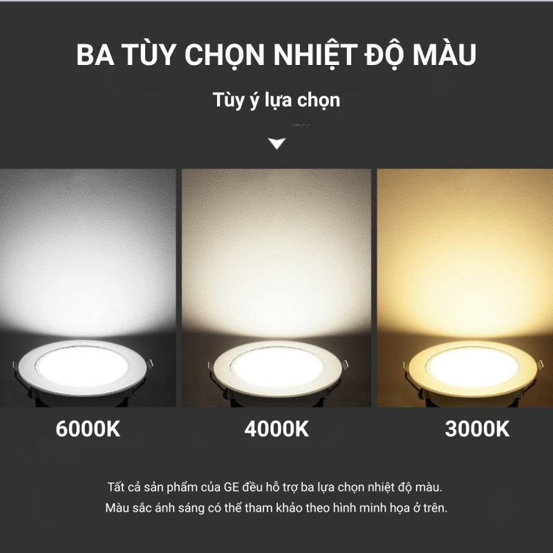 Ba tùy chọn nhiệt độ màu