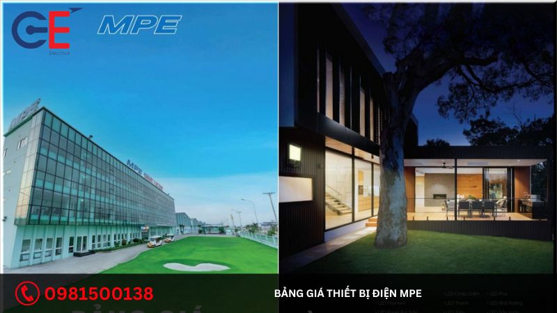 Bảng giá thiết bị điện MPE