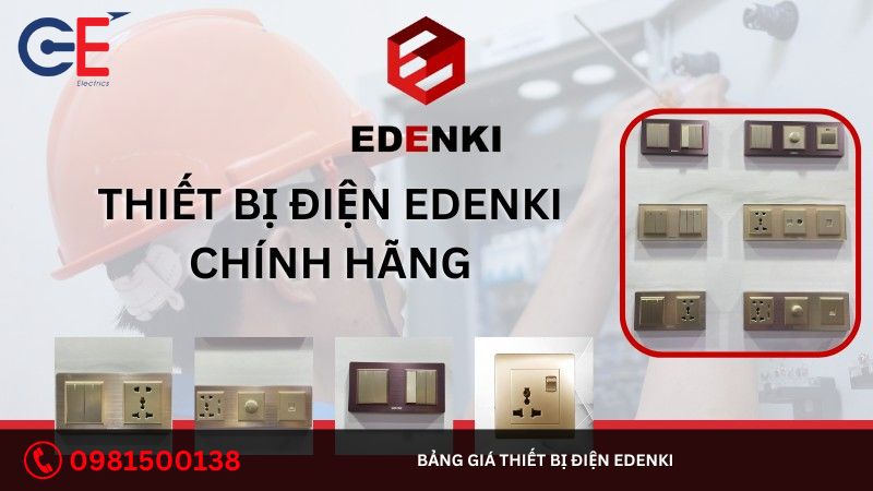 Bảng giá thiết bị điện Edenki