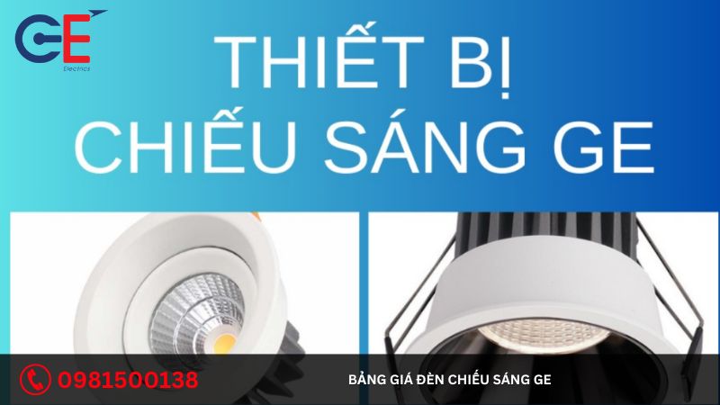 Bảng giá Catalogue đèn chiếu sáng GE