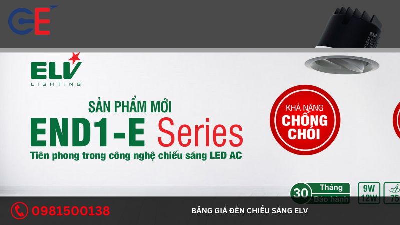 Bảng giá đèn chiếu sáng ELV