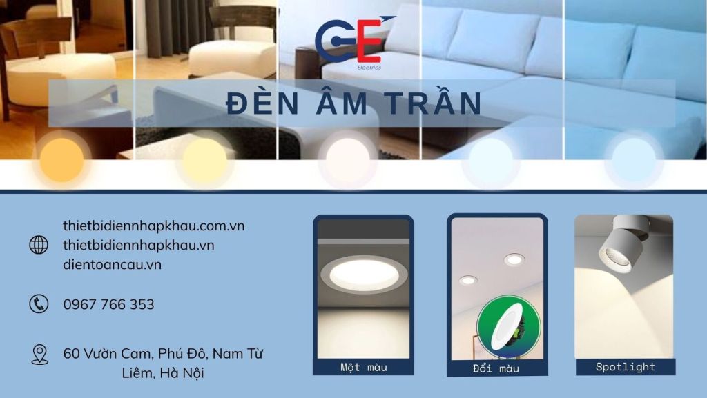 Đèn âm trần