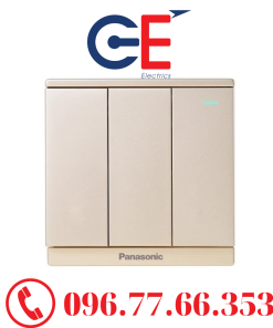 Đôi nét về Bộ 3 công tắc 1 chiều Moderva Panasonic