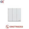 Bộ 3 công tắc Simon S6 1 chiều S6-581031
