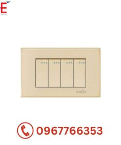 Bộ 4 công tắc 1 chiều Dobo A50-88507-16A