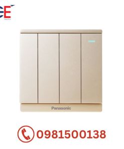Bộ 4 công tắc 1 chiều Panasonic Moderva