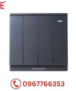 Bộ 4 công tắc 1 chiều Panasonic Moderva