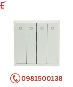 Bộ 4 công tắc Simon i7 2 chiều đèn LED