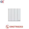Bộ 4 công tắc Simon S6 1 chiều