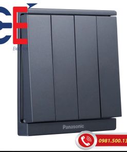 công tắc điện vuông bốn công tắc hai chiều panasonic