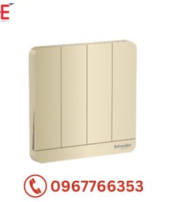 Bộ công tắc bốn 1 chiều AvatarOn Schneider