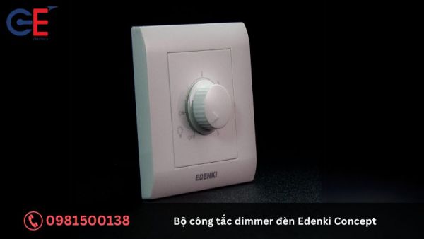 Bộ công tắc dimmer đèn Edenki Concept