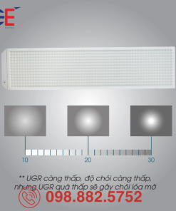 Bộ đèn LED CSLH.LS 300x1200/40W chất lượng ánh sáng cao