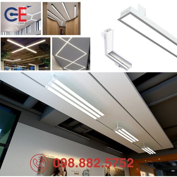 Bộ đèn LED Linear Rạng Đông LR01 1000/20W tuổi thọ cao 