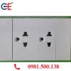 Bổ ổ cắm schneider đôi 3 chấu chính hãng