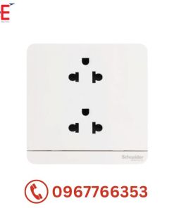 Bộ ổ cắm đôi 3 chấu AvatarOn Schneider 16A