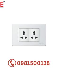 Bộ ổ cắm đôi 3 chấu Uten V3.0