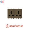 Bộ ổ cắm đôi ba chấu uten V7.1