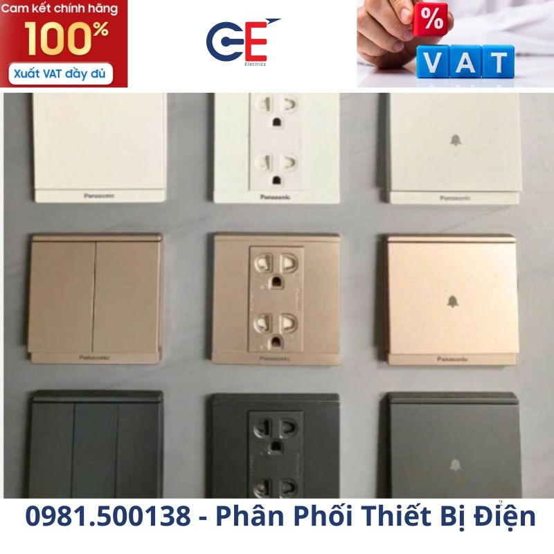ổ cắm đôi moderva panasonic chính hãng