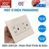 Bộ ổ cắm vuông đôi 3 chấu Panasonic