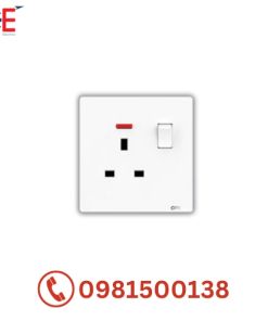 Bộ ổ cắm đơn 3 chấu 13A 2 cực Opple