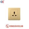 Bộ ổ cắm đơn 3 chấu Uten Q7