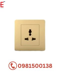 Bộ ổ cắm đơn 3 chấu Uten Q7