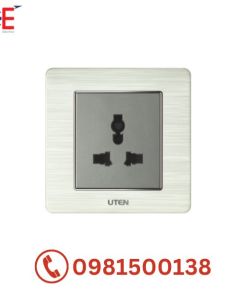 Bộ ổ cắm đơn 3 chấu Uten V6.0