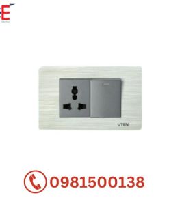 Bộ ổ cắm đơn 3 chấu Uten V7.0