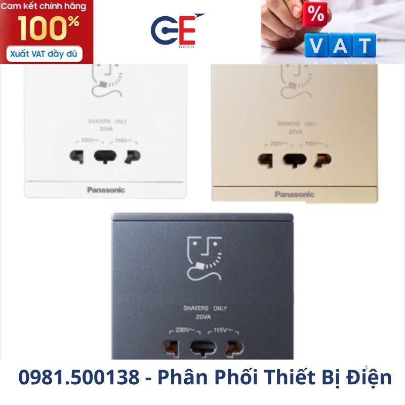 Bộ ổ cắm đa năng panasonic chính hãng