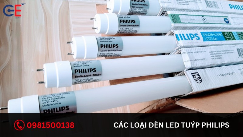 Các loại đèn LED Tuýp Philips