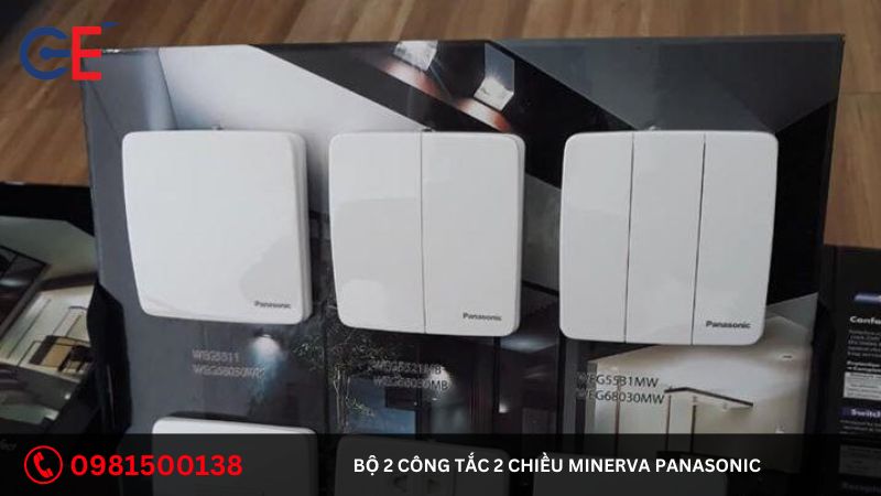 Các lưu ý khi sử dụng bộ 2 công tắc 2 chiều Minerva Panasonic