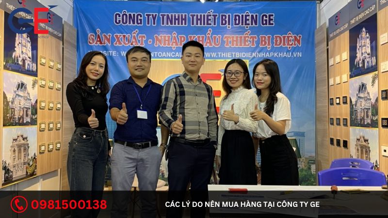 Các lý do nên mua hàng tại công ty GE