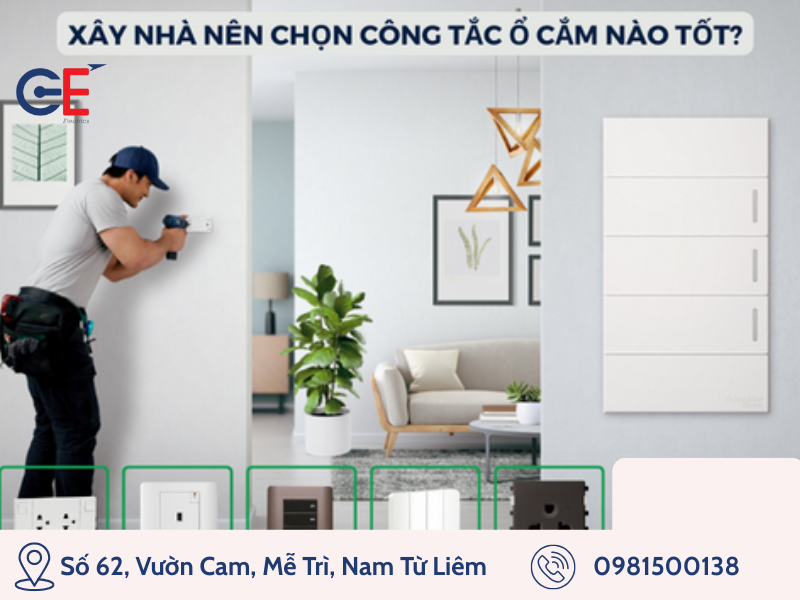 Công tắc ổ cắm mới nhất 2025
