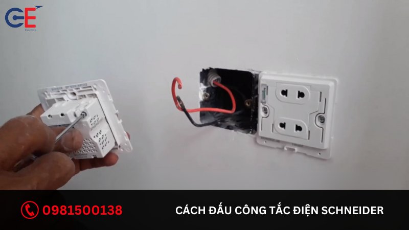 Cách đấu công tắc điện Schneider
