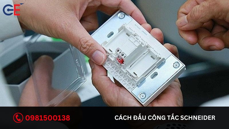 Cách đấu công tắc Schneider