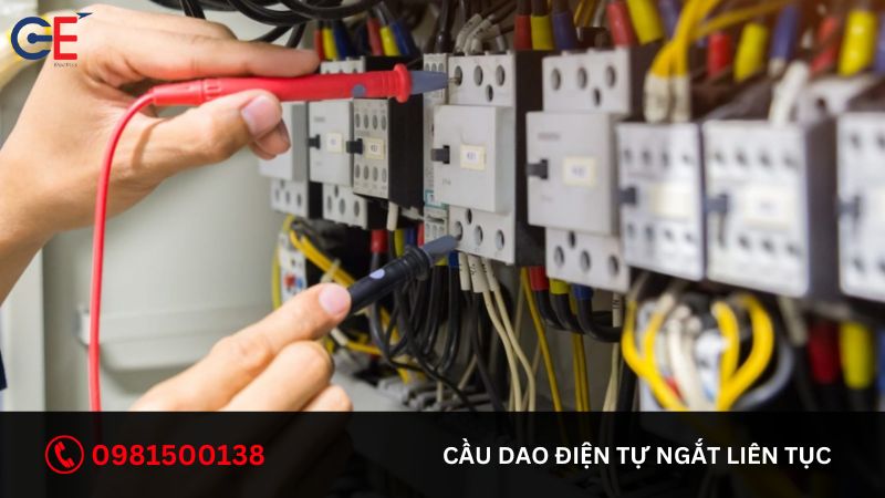 Cách khắc phục khi cầu dao điện tự ngắt liên tục
