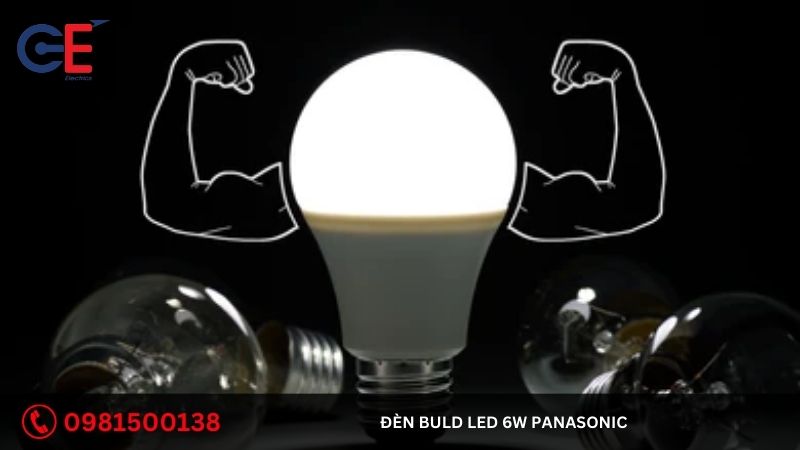 Cách lắp đặt đèn Buld Led 6W Panasonic