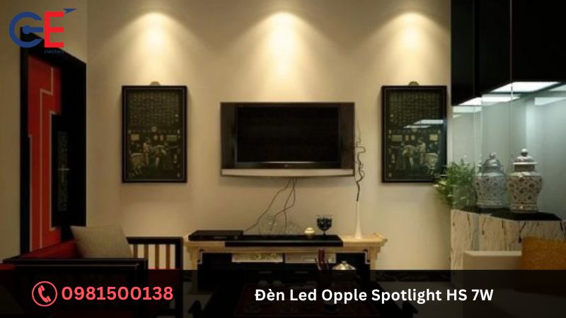 Cách lắp đặt đèn LED Opple Spotlight HS 7W
