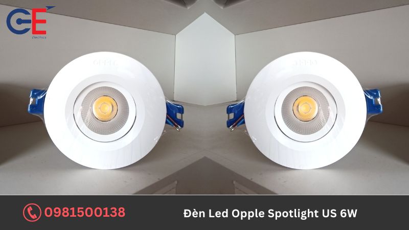Cách lắp đặt đèn LED Opple Spotlight US 6W